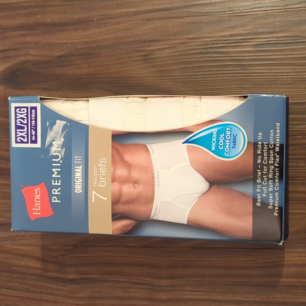 Hanes premium men's briefs